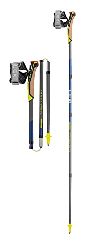 LEKI Traveller FX.One Carbon Stöcke, Silvergray-midnightblue, 115CM LEKI Traveller FX.One Carbon Stöcke, Silvergray-midnightblue, 115CM von LEKI