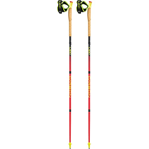 LEKI Ultratrail FX.One Trail Running Stöcke, Bright red-Black-Neonyellow, 110 cm LEKI Ultratrail FX.One Trail Running Stöcke, Bright red-Black-Neonyellow, 110 cm von LEKI