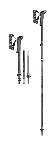 LEKI Makalu FX Carbon AS Stöcke, Light Anthracite-Bright red, 110-130cm LEKI Makalu FX Carbon AS Stöcke, Light Anthracite-Bright red, 110-130cm von LEKI