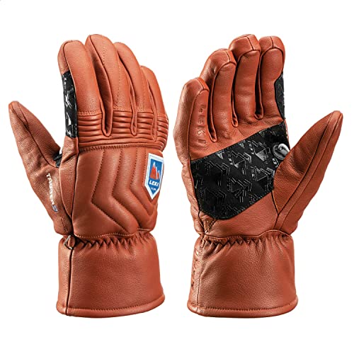 LEKI Unisex Marbec 3D Handschuhe Rot/Orange 8 LEKI Unisex Marbec 3D Handschuhe Rot/Orange 8 von LEKI