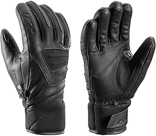 LEKI W Griffin S Primaloft Handschuhe für Damen, Schwarz, Größe 8,5 von LEKI