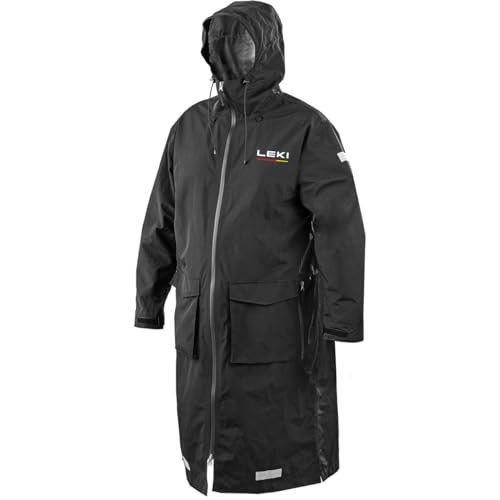 LEKI Unisex-Adult RAIN Coat WCR PRO Jacket, Schwarz, L LEKI Unisex-Adult RAIN Coat WCR PRO Jacket, Schwarz, L von LEKI