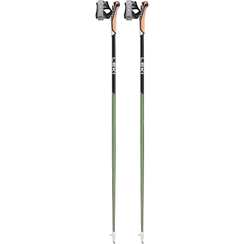 Leki Flash Carbon Stöcke, Green metallic-Black, 110CM von LEKI