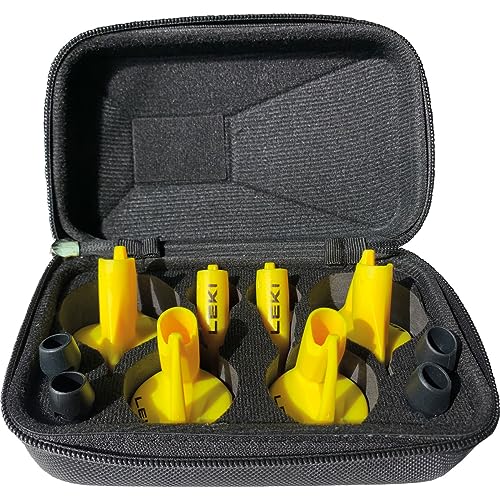 LEKI Unisex-Adult Fin Vario Set, Gelb, Uni LEKI Unisex-Adult Fin Vario Set, Gelb, Uni von LEKI