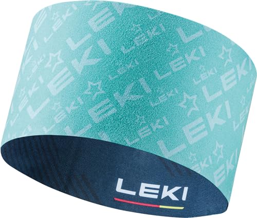 Leki Xc Headband Blau-Grün - Leichtes wendbares Thermo Stirnband, Größe One Size - Farbe Dark Denim - Mint Leki Xc Headband Blau-Grün - Leichtes wendbares Thermo Stirnband, Größe One Size - Farbe Dark Denim - Mint von LEKI
