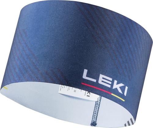 Leki Xc Headband Grau-Weiß - Leichtes wendbares Thermo Stirnband, Größe One Size - Farbe Dark Denim - White - Grey Leki Xc Headband Grau-Weiß - Leichtes wendbares Thermo Stirnband, Größe One Size - Farbe Dark Denim - White - Grey von LEKI