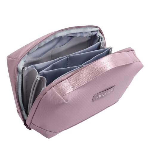 LENTION Kabel Organizer Tasche, Elektronik Reise Kabeltasche, Tech Pouch, Reise Cable Bag für Ladekabel, Festplatte, USB Hub, Ladegerät, SD-Karte, Alltagsgegenstände (Rosa) LENTION Kabel Organizer Tasche, Elektronik Reise Kabeltasche, Tech Pouch, Reise Cable Bag für Ladekabel, Festplatte, USB Hub, Ladegerät, SD-Karte, Alltagsgegenstände (Rosa) von LENTION