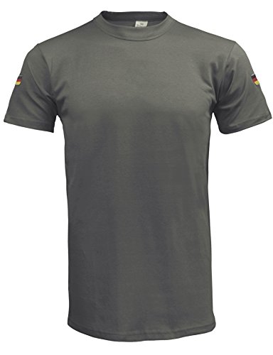 LEO KÖHLER BW T-Shirt Tropen Oliv mit Nationalitätsabzeichen von LEO KÖHLER
