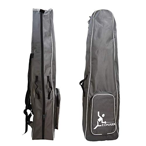 LEONARK Fechtende Deichsel-Radtasche für Degensäbel und Folie - Trolley-Koffer für Fechter Schwertanzug und Maske - Aufbewahrungstasche für Fechter für Erwachsene und Kinder (Gray A) von LEONARK