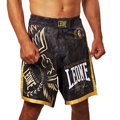 LEONE 1947, Legionarivs II MMA-Shorts, Unisex-Erwachsene, Schwarz, L, AB790 LEONE 1947, Legionarivs II MMA-Shorts, Unisex-Erwachsene, Schwarz, L, AB790 von LEONE 1947
