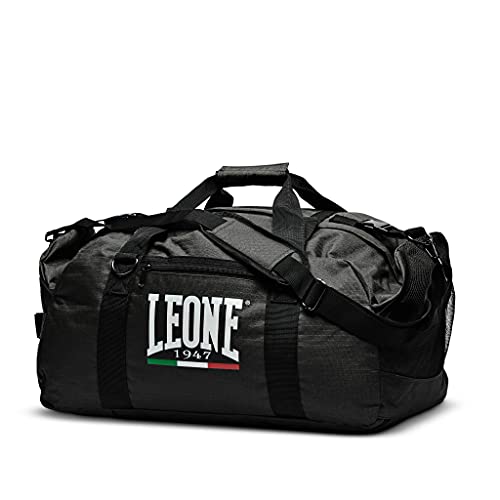 LEONE 1947, Rucksacktasche, Unisex-Erwachsene, Schwarz, Taglia Unica, AC908 LEONE 1947, Rucksacktasche, Unisex-Erwachsene, Schwarz, Taglia Unica, AC908 von LEONE 1947