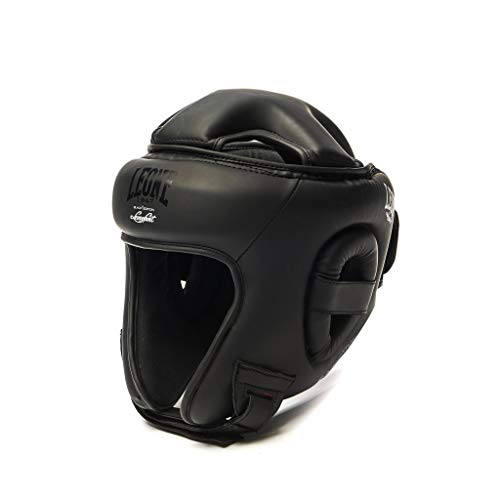 LEONE 1947, BLACK EDITION-Helm, Unisex-Erwachsene, Schwarz, L, CS431 von LEONE 1947