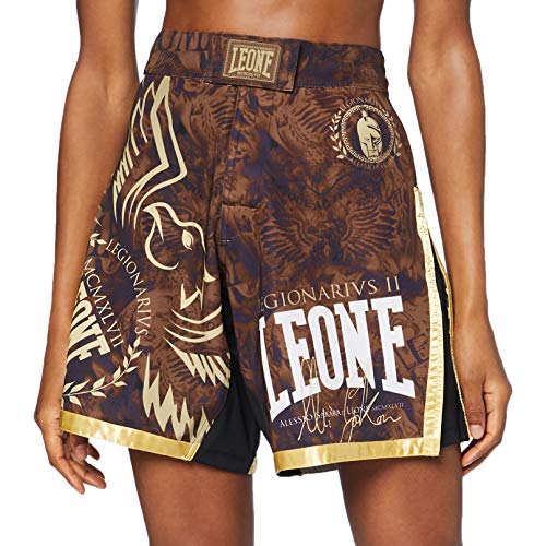 LEONE 1947, Legionarivs II MMA-Shorts, Unisex-Erwachsene, Bordeaux, L, AB790 von LEONE 1947