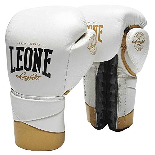 LEONE 1947 Unisex – Erwachsene Authentic Boxhandschuhe, Weiß, 12oz von LEONE 1947