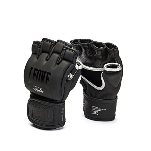 LEONE 1947, Black Edition MMA-Handschuhe, Unisex-Erwachsene, Schwarz, L, GP105 LEONE 1947, Black Edition MMA-Handschuhe, Unisex-Erwachsene, Schwarz, L, GP105 von LEONE 1947