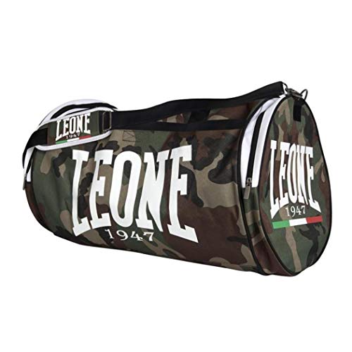 LEONE 1947, Camouflage-Sporttasche, Unisex-Erwachsene, Tarngrün, Taglia Unica, AC906 von LEONE 1947