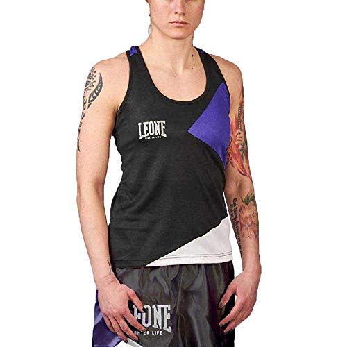 Leone 1947 Fighter Life W Damen Boxen Tank Top Shirt Schwarz S Leone 1947 Fighter Life W Damen Boxen Tank Top Shirt Schwarz S von LEONE 1947