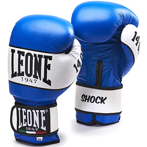 LEONE 1947, Shock-Boxhandschuhe, Unisex-Erwachsene, Blau, 10 OZ, GN047 LEONE 1947, Shock-Boxhandschuhe, Unisex-Erwachsene, Blau, 10 OZ, GN047 von LEONE 1947