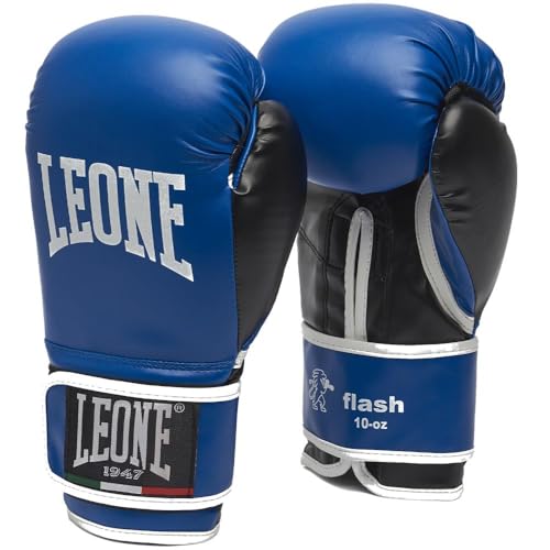 LEONE 1947, Junior Flash Boxhandschuhe, Unisex-Kind, Blau, 4 OZ, GN083J von LEONE 1947