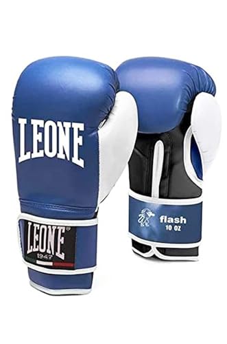 LEONE 1947, Junior Flash Boxhandschuhe, Unisex-Kind, Blau, 6 OZ, GN083J von LEONE 1947