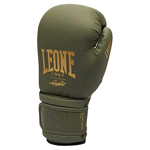 LEONE 1947, Boxhandschuhe Military Edition, Unisex-Erwachsene, Grün, 10 OZM, GN059G LEONE 1947, Boxhandschuhe Military Edition, Unisex-Erwachsene, Grün, 10 OZM, GN059G von LEONE 1947