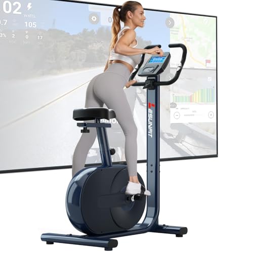 LESUNFIT Ergometer, Heimtrainer Fahrrad, niedriger Einstieg und komfortabler Sattel, 24 Programme, Großer LCD-Monitor, Bluetooth und Fitness App Kompatibilität, 150Kg Benutzergewicht LESUNFIT Ergometer, Heimtrainer Fahrrad, niedriger Einstieg und komfortabler Sattel, 24 Programme, Großer LCD-Monitor, Bluetooth und Fitness App Kompatibilität, 150Kg Benutzergewicht von LESUNFIT