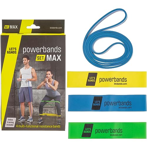 Let's Bands Powerbands Set Max Gymnastikband Let's Bands Powerbands Set Max Gymnastikband von LETSBANDS