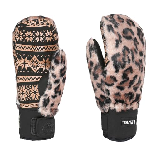 Level Siberian Mitt - Skihandschuhe für Damen, atmungsaktiv, schützend und wasserdicht, Thermo-Schneehandschuhe mit Manschetten, Schnee-Bekleidung für Damen, ideal für die kalte Jahreszeit von Level