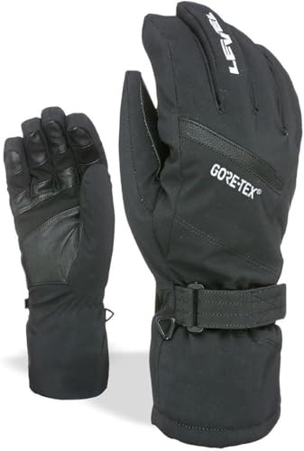 Level Evolution Gore-Tex - Snowboard Handschuhe, Thermohandschuhe Winter Herren mit Verstellbarem Riemen und Stulpe, Ski- und Winterhandschuhe Herren Wasserdicht, Atmungsaktiv für Snowboard - 1 Paar Level Evolution Gore-Tex - Snowboard Handschuhe, Thermohandschuhe Winter Herren mit Verstellbarem Riemen und Stulpe, Ski- und Winterhandschuhe Herren Wasserdicht, Atmungsaktiv für Snowboard - 1 Paar von Level