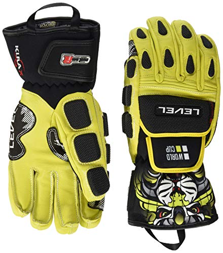 Level Herren Worldcup CF Handschuhe, Yellow, 7 von Level