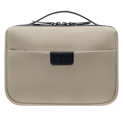 LEVEL8 Kulturtasche zum Aufhängen Reise Kulturbeutel Damen Herren Kinder, Waschtasche Kosmetiktasche mit 360°Drehbare Haken Groß Reisezubehör Kosmetik-Organizer Waschbeutel Tragbar, Braun M LEVEL8 Kulturtasche zum Aufhängen Reise Kulturbeutel Damen Herren Kinder, Waschtasche Kosmetiktasche mit 360°Drehbare Haken Groß Reisezubehör Kosmetik-Organizer Waschbeutel Tragbar, Braun M von LEVEL8