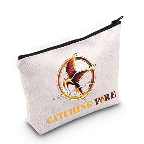 LEVLO Hunger Kosmetiktasche mit Reißverschluss, für Damen und Mädchen9,Catches fire, LEVLO Hunger Kosmetiktasche mit Reißverschluss, für Damen und Mädchen9,Catches fire, von LEVLO