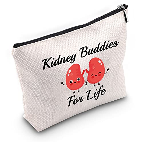 LEVLO Lustiges Geschenk für den Spender und die Nierenfreunde fürs Leben als Make-up-Tasche, Nieren-Transplantation, Patientengeschenke, Kidney Buddies For Life LEVLO Lustiges Geschenk für den Spender und die Nierenfreunde fürs Leben als Make-up-Tasche, Nieren-Transplantation, Patientengeschenke, Kidney Buddies For Life von LEVLO