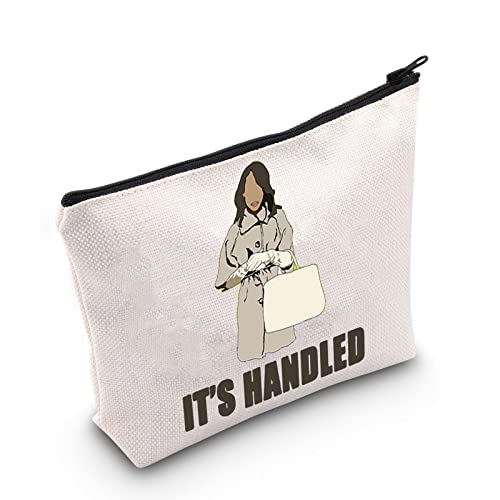 LEVLO Olivia Papst Kosmetiktasche, TV-Show, inspiriert, Geschenk, Make-up-Tasche mit Reißverschluss für Frauen und Mädchen, Mit Griff, Kosmetiktasche LEVLO Olivia Papst Kosmetiktasche, TV-Show, inspiriert, Geschenk, Make-up-Tasche mit Reißverschluss für Frauen und Mädchen, Mit Griff, Kosmetiktasche von LEVLO