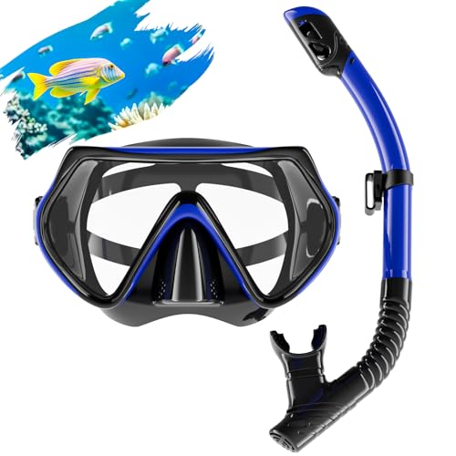 Schnorchel-Set für Erwachsene - blue Schnorchel-Set für Erwachsene - blue von LEVVUE