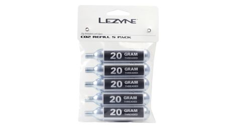 lezyne 20 g co2 kartuschen 5 stuck lezyne 20 g co2 kartuschen 5 stuck von LEZYNE
