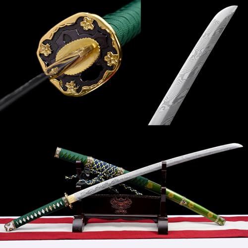 LGSJXDJ Schmieden in Handarbeit 104cm Samuraischwert/Sharp/Katana/Das Material ist Damaskus Stahl von LGSJXDJ