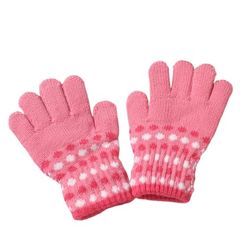 LHEZXS Thermohandschuhe Thermohandschuhe Vollfingerhandschuhe Für Kinder, Winterkälte Und Wärme, Essentielle Strickhandschuhe Für Die Reise-Nr. 5 von LHEZXS