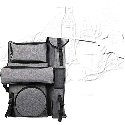 LHGDMJO Große Kapazität Leinwand Malerei Tasche Kunst Student Special Drawing Board Bag Tragbar (Grau) von LHGDMJO