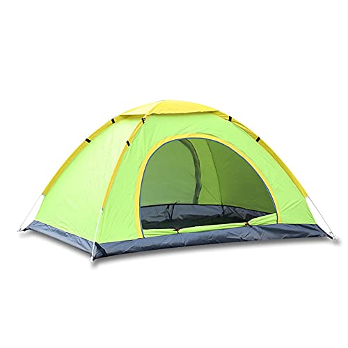 LHLYL-DP Outdoor Bequeme Pop-Up-Zelte für 3-4 Personen, Camping Wandern Zelte, Outdoor-Zelte mit Oberlichtern, dicke regenfeste Zelte für 3-4 Personen, faltbare Outdoor-Zelte von LHLYL-DP