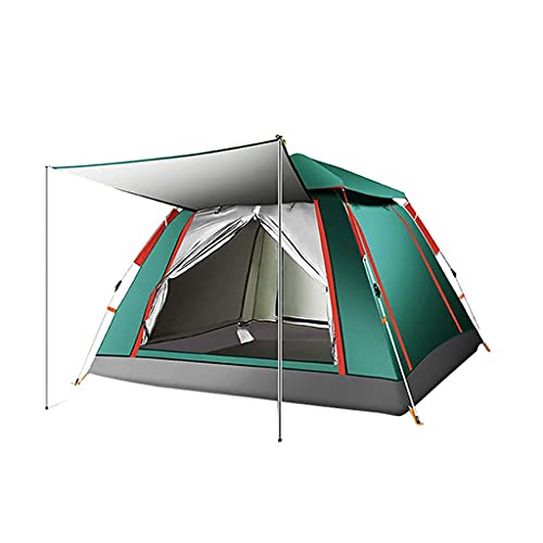 LHLYL-DP Zelte Pop Up Familie Camping 2-4 Personen, Wasserdicht Belüftet Abnehmbare Sofort Schnell Aufstellen Kuppel für Outdoor Camping, Wandern, Angeln von LHLYL-DP