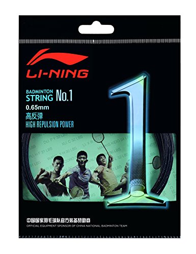 LI-NING 10 m Badminton Schläger-Saite No. 1 schwarz LI-NING 10 m Badminton Schläger-Saite No. 1 schwarz von LI-NING