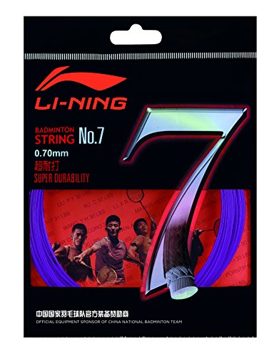 LI-NING Badminton Schläger-Saite No. 7 Flieder LI-NING Badminton Schläger-Saite No. 7 Flieder von LI-NING