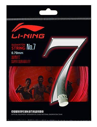 LI-NING Badminton Schläger-Saite No. 7 rot LI-NING Badminton Schläger-Saite No. 7 rot von LI-NING