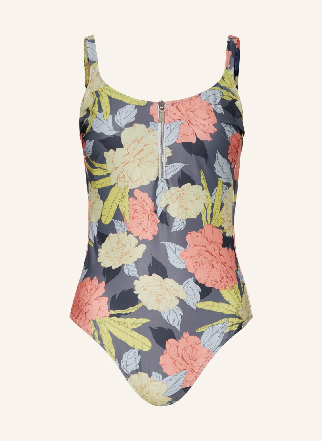 Lidea Badeanzug Flower Nostalgia grau Lidea Badeanzug Flower Nostalgia grau von LIDEA