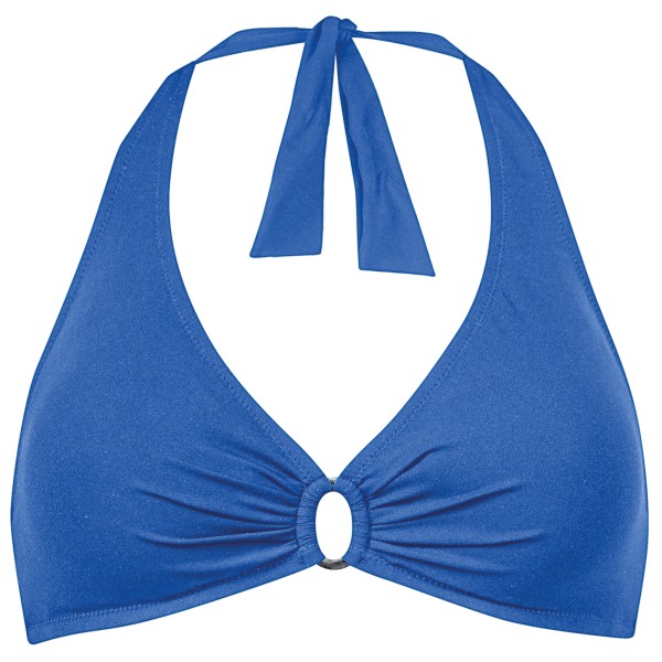 Lidea - Women's The Core Bikini Top Neck Halter - Bikini-Top Gr 42 - Cup: A blau von LIDEA