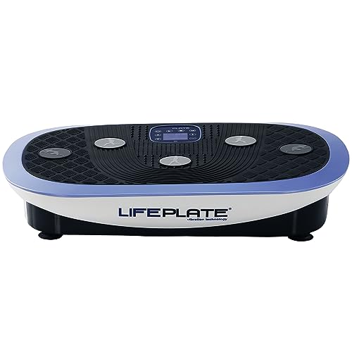 MAXXUS Vibrationsplatte Lifeplate 4.0 - 3D Vibrationen, Leiser Motor, mit LCD Display, Armband Fernbedienung,Trainingsbänder & Übungsposter, 100 kg - Fitnessgerät für Zuhause, Fitnesstraining von Maxxus