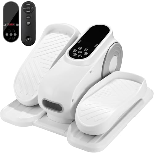 LIFERUN Mini Ellipsentrainer Untertisch Elektrischer Crosstrainer Electric Elliptical Trainer mit Fernbedienung Pedaltrainer Beintrainer Adjustable Speed Stepper für Zuhause Büro Teenager Senioren LIFERUN Mini Ellipsentrainer Untertisch Elektrischer Crosstrainer Electric Elliptical Trainer mit Fernbedienung Pedaltrainer Beintrainer Adjustable Speed Stepper für Zuhause Büro Teenager Senioren von LIFERUN