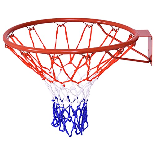 LIFEZEAL Ø 49 cm Basketballkorb Wandmontage, Basketball-Netzrahmen für Erwachsene und Kinder, Basketballring mit Dehnschraube für Action auf Hof & im Garten LIFEZEAL Ø 49 cm Basketballkorb Wandmontage, Basketball-Netzrahmen für Erwachsene und Kinder, Basketballring mit Dehnschraube für Action auf Hof & im Garten von LIFEZEAL