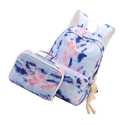 LIFKOME 1 Satz Büchertaschen Für Mädchen Lunchbox Für Kinder Kindergarten Büchertasche Rucksäcke Für Rucksack Für Mädchen Lunchpakete Für Kinder Kinderrucksäcke Stoff Colorful von LIFKOME